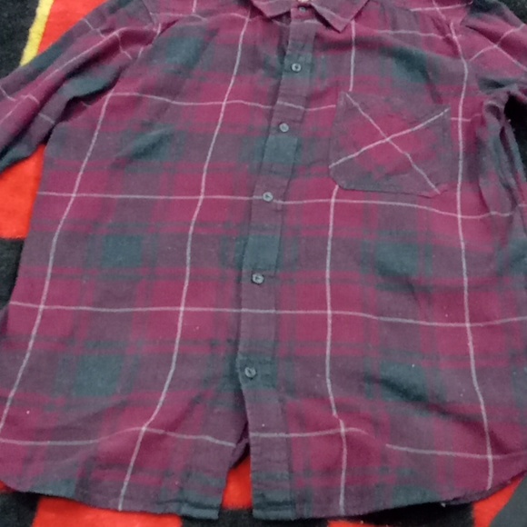 TNA plaid button down shirt - Picture 4 of 7